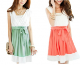 Vestido Lady Contrast