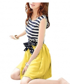 Vestido Listras&Dots